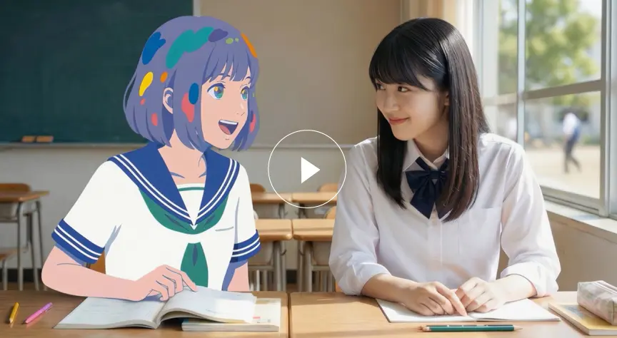 麻生専門学校グループ様TVCM 15秒「イラストファンタジー編」