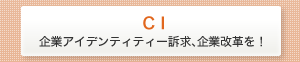 CI/��ƃA�C�f���e�B�e�B�[�i���A��Ɖ��v���I